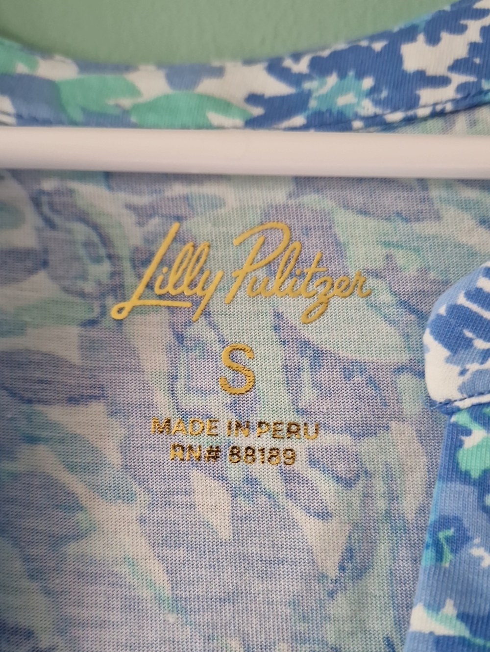 Lilly Pulitizer Blue Floral Tiered Maxi Dress - Casual Summer Style - Picture 3 of 7